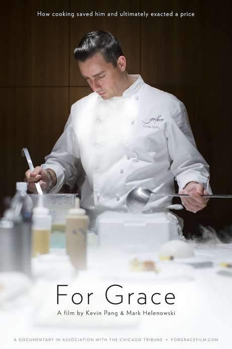 A troubled teenager who found purpose in cooking, Curtis Duffy honed his talents in the kitchen after being mentored by a home economics teacher. Following a devastating family tragedy, Duffy dedicated himself to his culinary career, quickly rising to become a celebrated chef. While building his dream restaurant, Grace, in Chicago, he faced a personal crisis, his intense focus impacting his marriage and relationship with his two daughters. The documentary explores food, family, sacrifice, and the journey to opening a world-renowned restaurant.